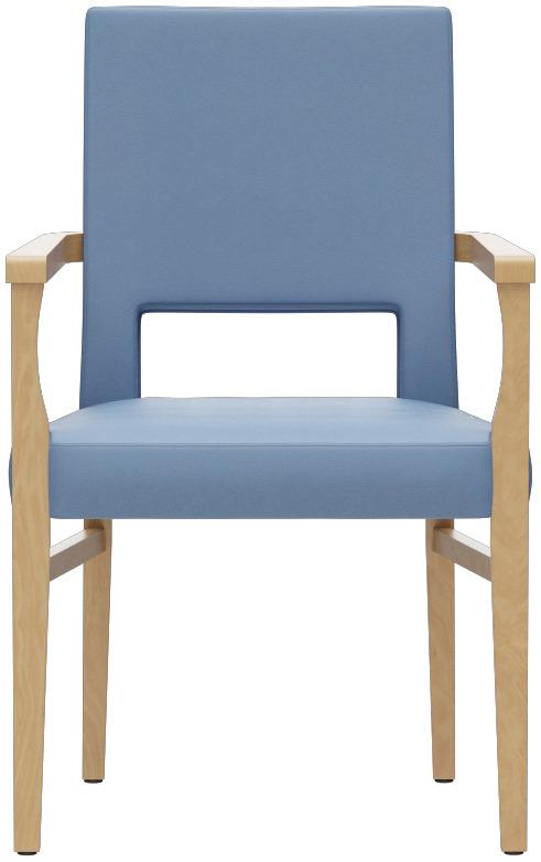 Abbildung Armchair Nalu Vorderansicht
