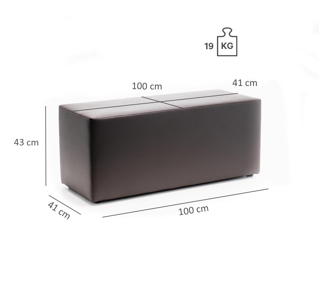 Abbildung Tabouret 2 places Corina