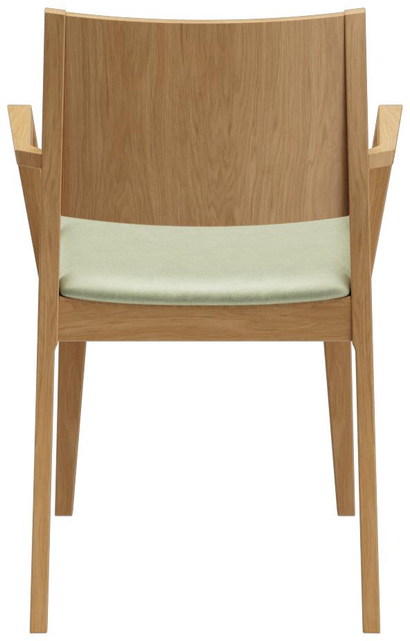 Abbildung Armlehnstuhl Quin Rückansicht