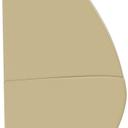 Abbildung Abschlusselement links D-Line Seitenansicht