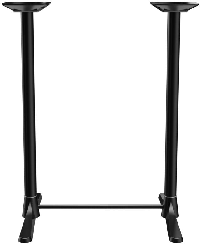 Abbildung High table Modular T Rückansicht