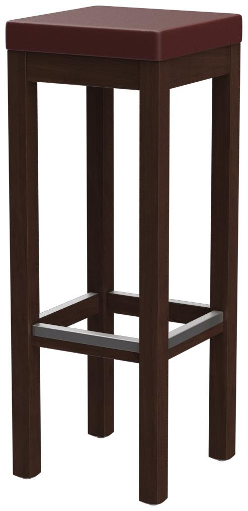 Abbildung Barhocker Delu Schrägansicht