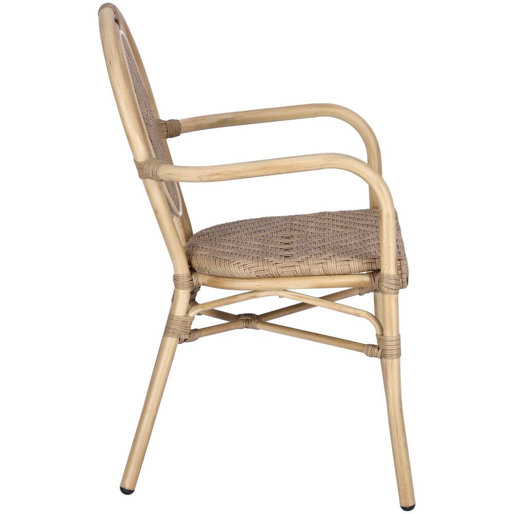 Abbildung Armlehnstuhl Marco Seitenansicht