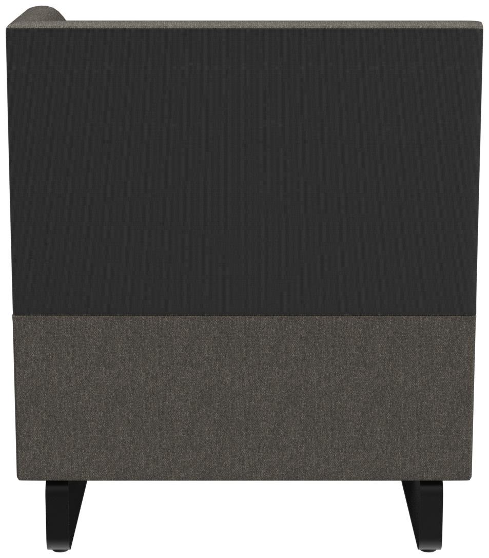 Abbildung Abschlusselement rechts D-Line Rückansicht