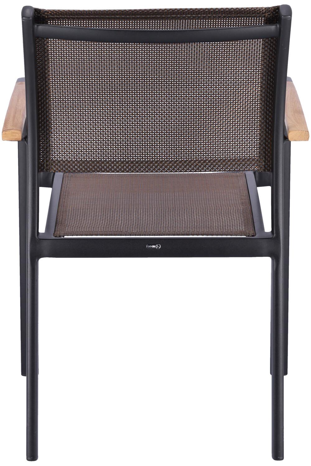 Abbildung Chaise à accoudoirs Tano Rückansicht