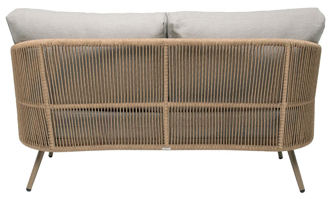 Abbildung 2-Sitzer-Element Sanaia Rückansicht