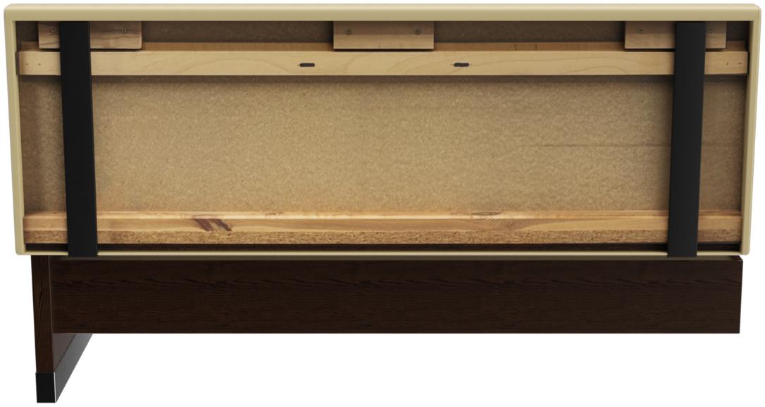 Abbildung Extension/end element 150 cm H-Line Rückansicht