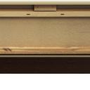 Abbildung Extension/end element 150 cm H-Line Rückansicht