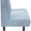 Abbildung Abschlusselement links 120cm Felipa Seitenansicht