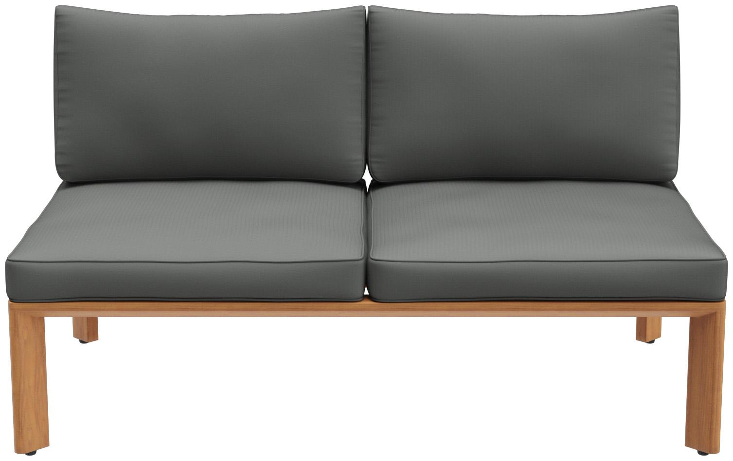 Abbildung 2-Sitzer-Element Lorcan Vorderansicht