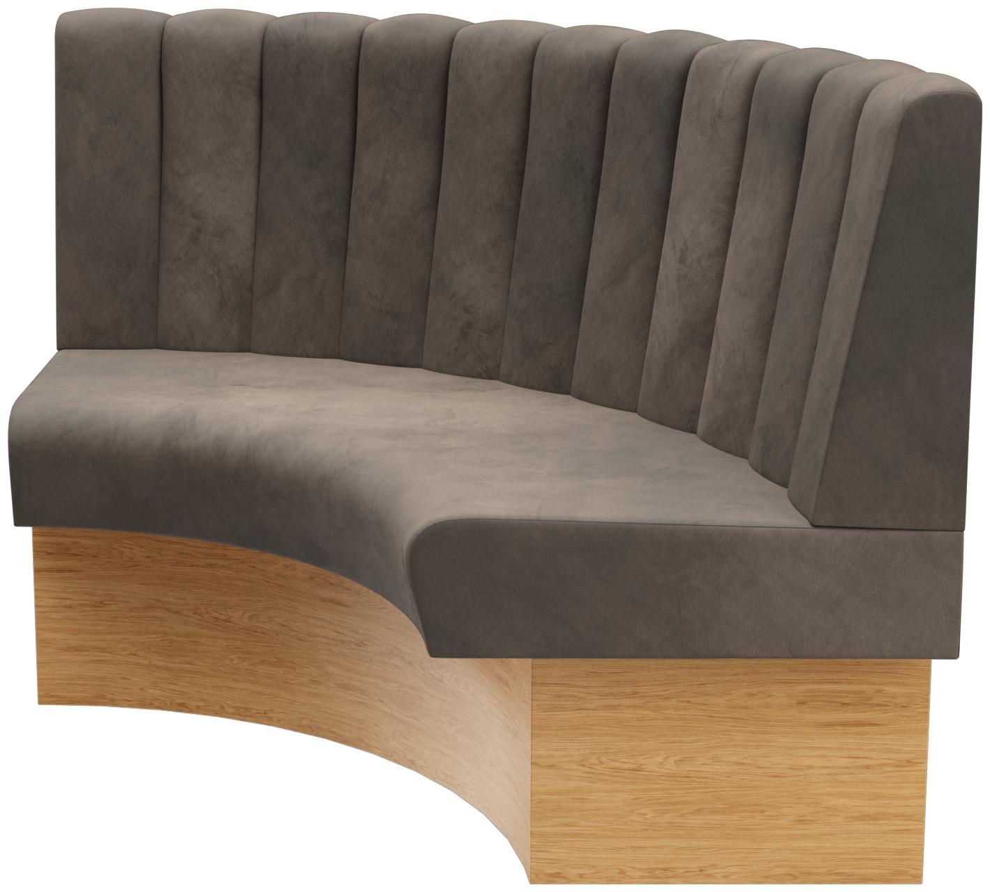 Abbildung Abschlusselement rechts rund Felipa Vorderansicht