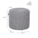 Abbildung Tabouret hauteur lounge Doria