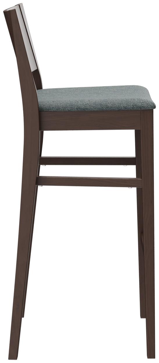 Abbildung Barhocker Quin Seitenansicht