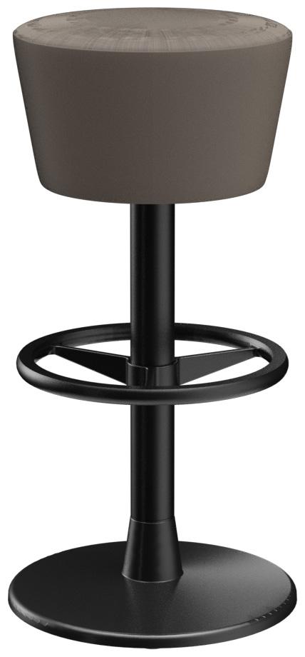 Abbildung Tabouret de bar Modular S Rückansicht