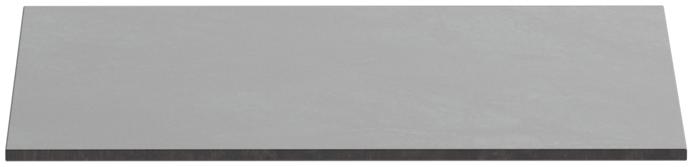 Abbildung Tischplatte Compact Slim Vorderansicht