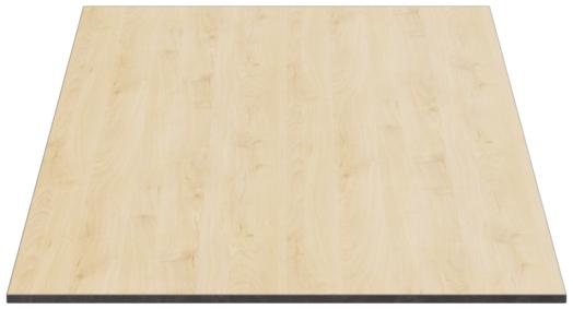 Abbildung Tischplatte Compact Slim Seitenansicht