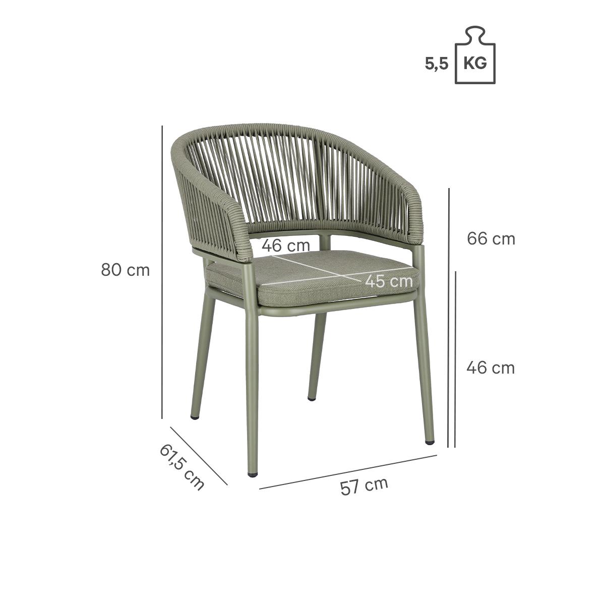 Abbildung Chaise à accoudoirs Mavilo