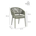 Abbildung Chaise à accoudoirs Mavilo