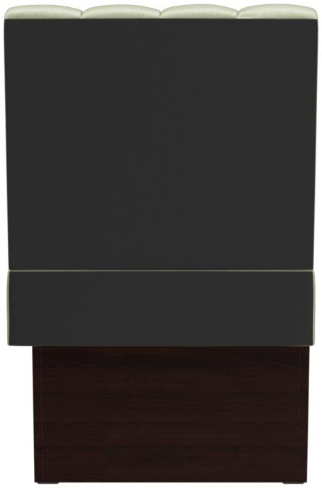 Abbildung Right end element 60 cm Felipa Rückansicht