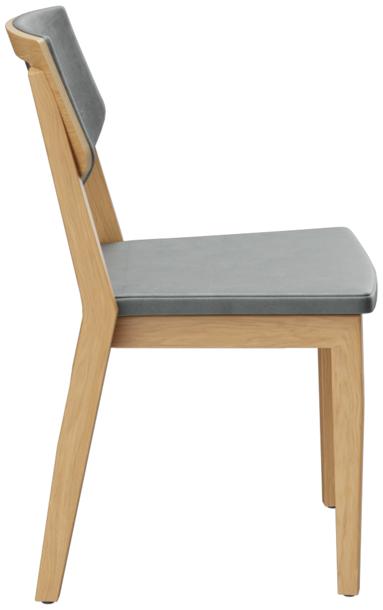 Abbildung chair Quorum O Seitenansicht
