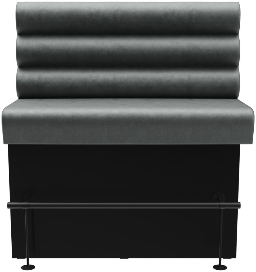 Abbildung Right-hand end element 120cm Ripple Vorderansicht