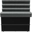 Abbildung Right-hand end element 120cm Ripple Vorderansicht