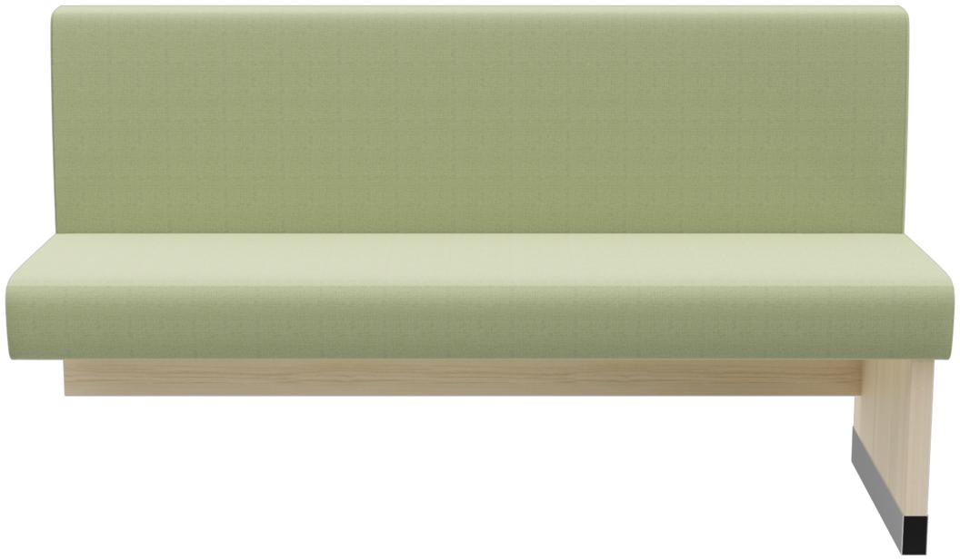 Abbildung Extension/end element 150 cm H-Line Vorderansicht