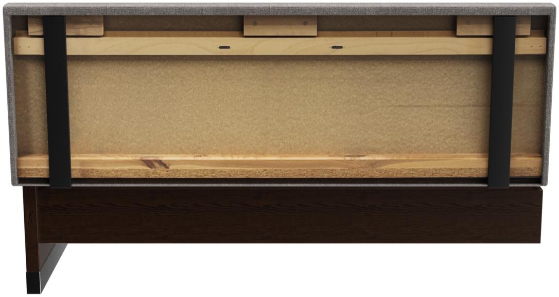 Abbildung Extension/end element 150 cm H-Line Rückansicht