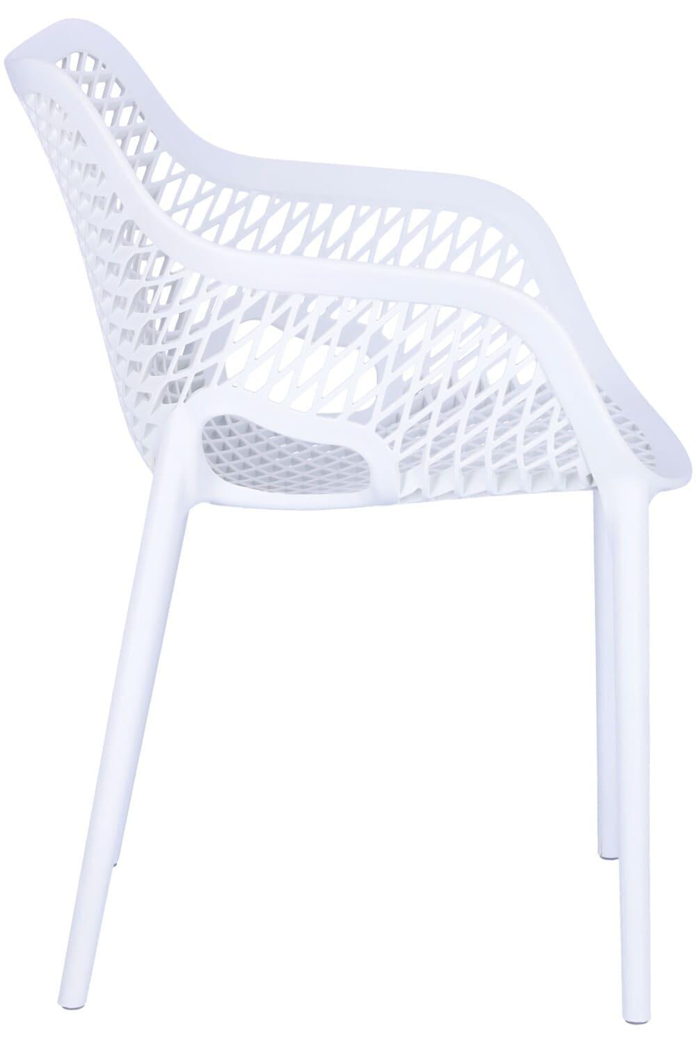 Abbildung Chaise à accoudoirs Emilia Seitenansicht