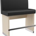 Abbildung Einzel-/Grundelement 100 cm H-Line Schrägansicht