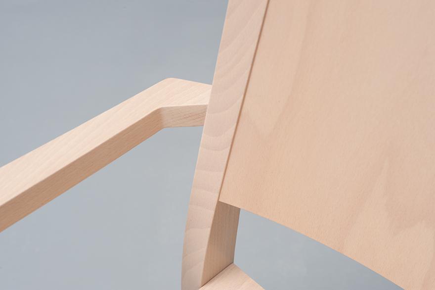 Abbildung Armlehnstuhl Quin Detailansicht