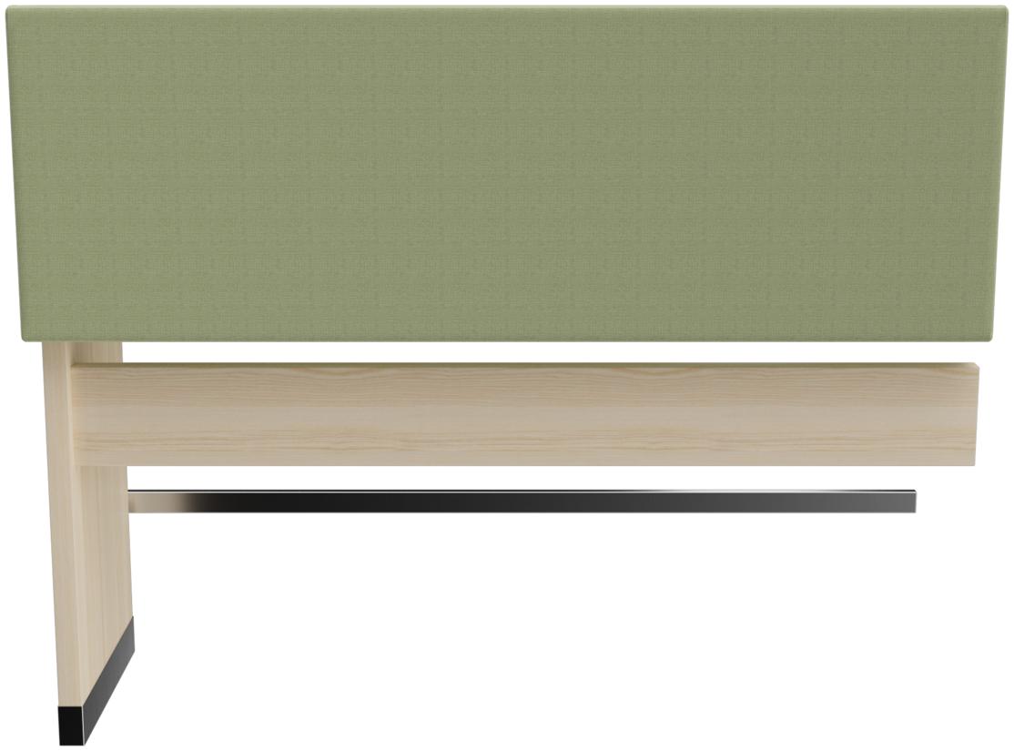 Abbildung Extension/end element 150 cm H-Line Rückansicht
