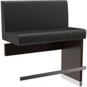 Abbildung Anbau-/Abschlusselement 100 cm H-Line Schrägansicht