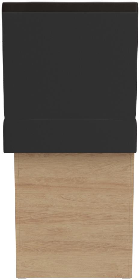 Abbildung Right end element 60 cm Ripple Rückansicht