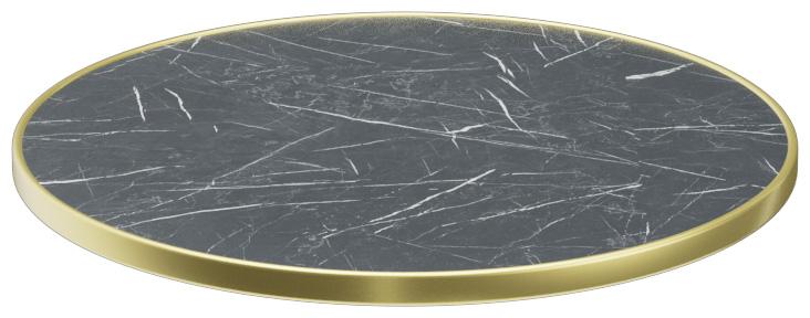 Abbildung Tabletop Easy Gold Vorderansicht