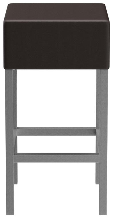 Abbildung halbhoher Hocker Yes Vorderansicht