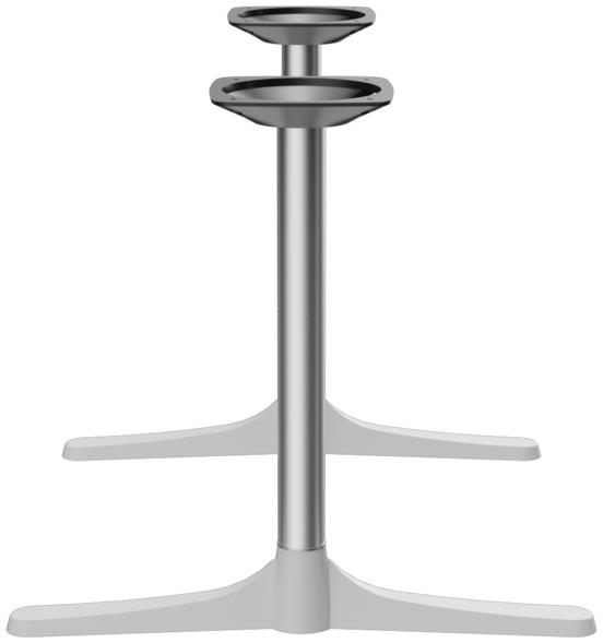 Abbildung Tavolo da pranzo Modular T Seitenansicht