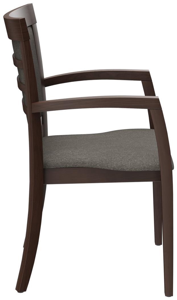 Abbildung Armstoel Mily Seitenansicht