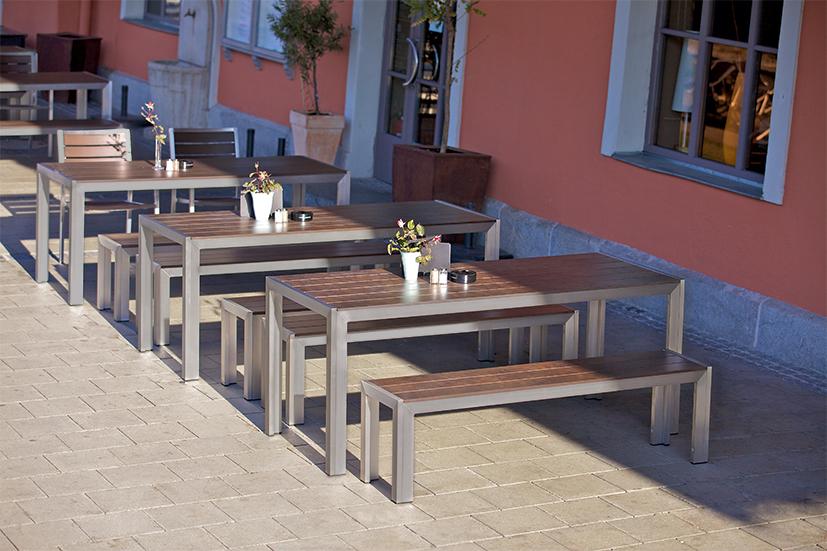 Abbildung 3-Sitzer-Bank Torger Ambiente