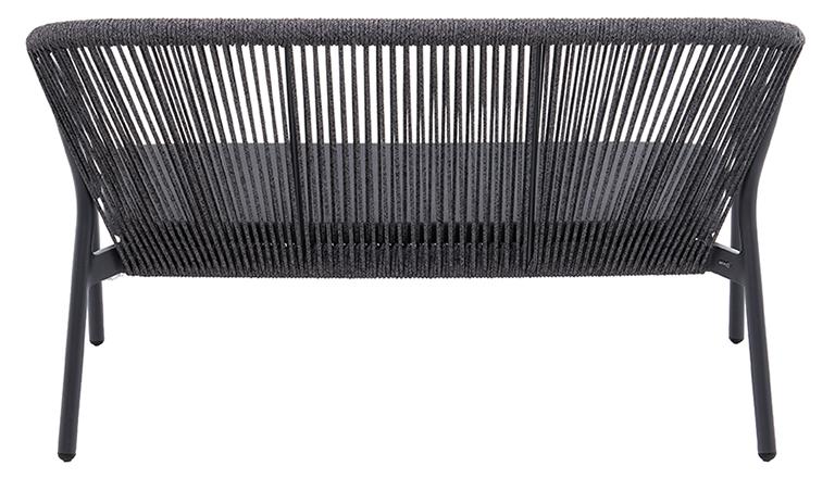 Abbildung 2-Sitzer Lounge Zaki Rückansicht