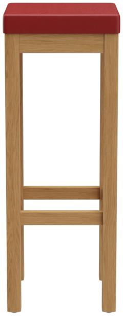 Abbildung bar stool Delu Rückansicht