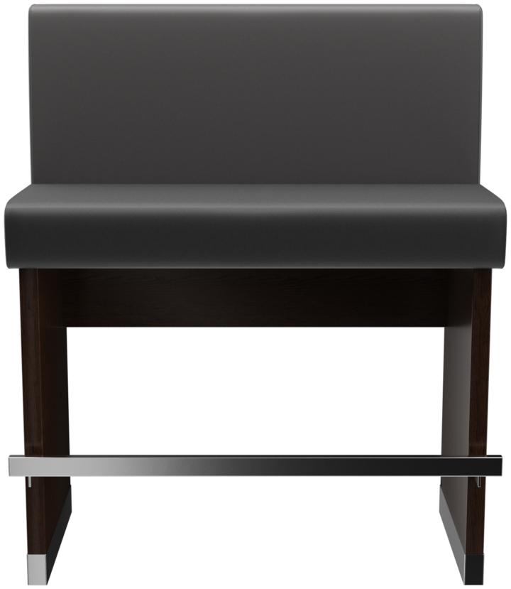 Abbildung Single/base element 100 cm H-Line Vorderansicht