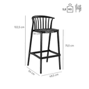 Abbildung Tabouret de bar Esina