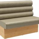 Abbildung Abschlusselement rechts 120cm Ripple Schrägansicht