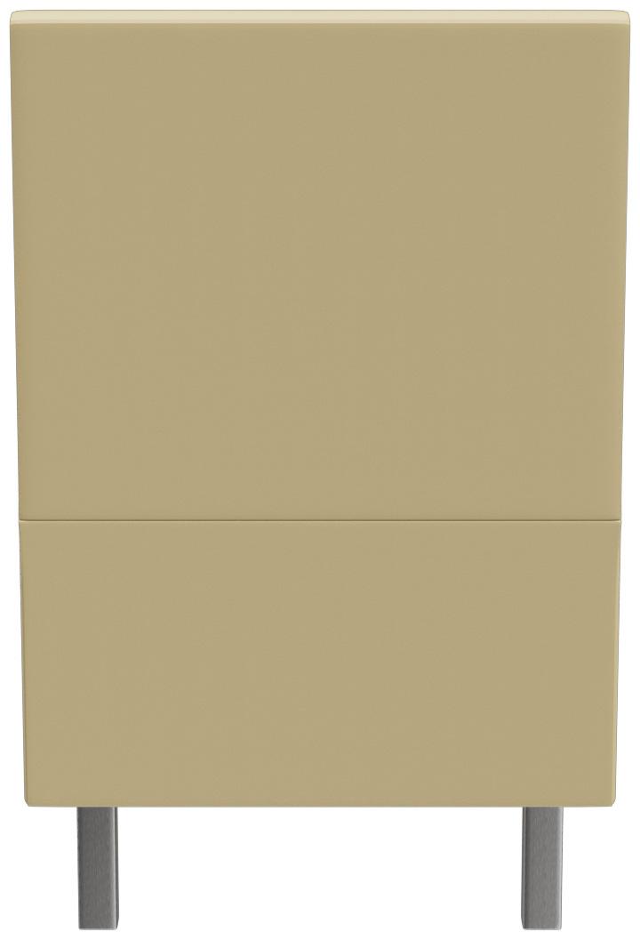 Abbildung Einzelelement 60 cm D-Line Rückansicht