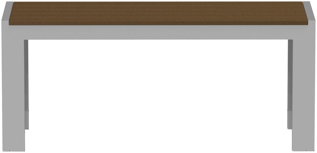 Abbildung 2-seater bench Risa Vorderansicht