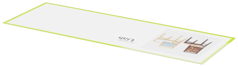 Abbildung Chaise à accoudoirs Liah Schrägansicht