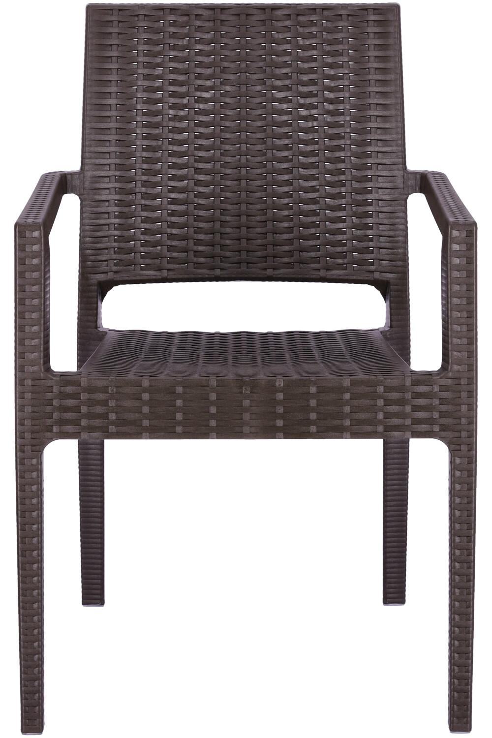 Abbildung Chaise à accoudoirs Erik Vorderansicht