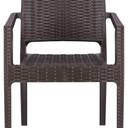 Abbildung Chaise à accoudoirs Erik Vorderansicht