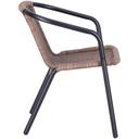 Abbildung Chaise à accoudoirs Enriko Seitenansicht